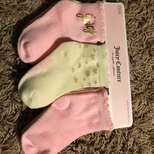 Juicy Couture baby socks